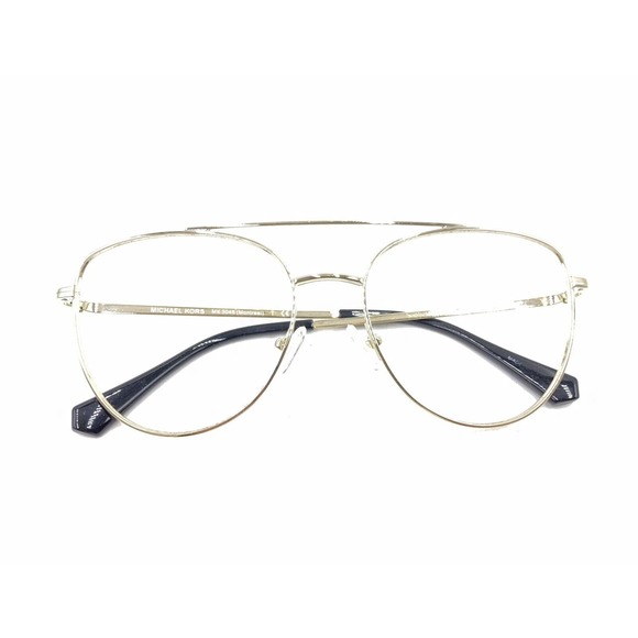 Michael Kors Montreal MK 3048 1014 Gold Aviator Eyeglasses Frames 54-17 140 - Picture 12 of 12